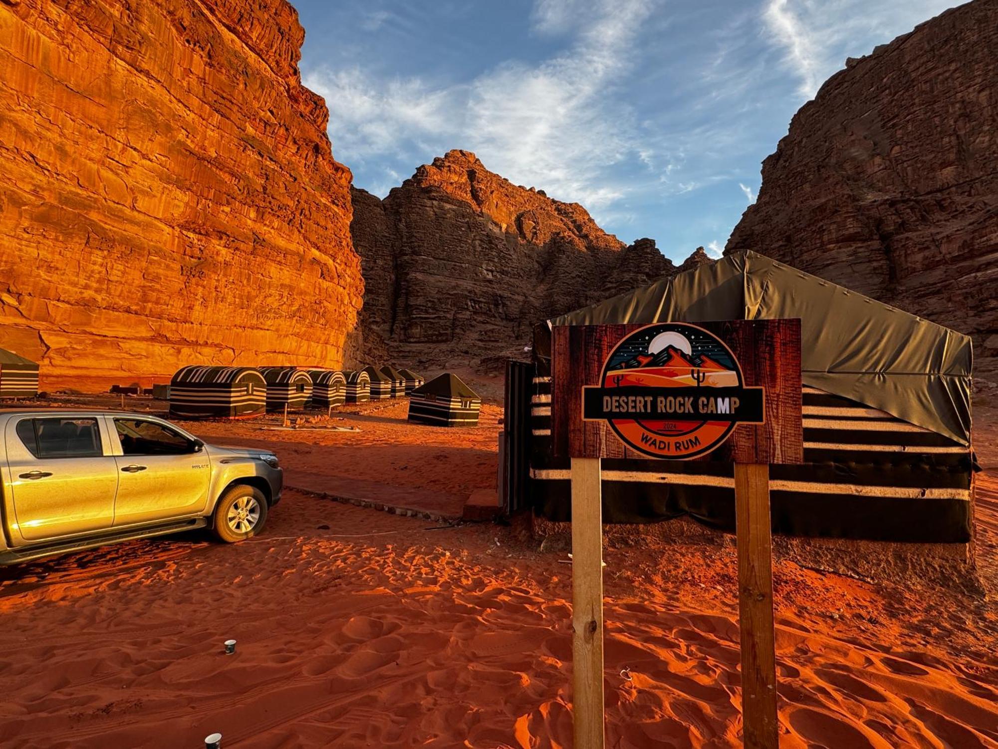 Desert Rock Camp 와디럼 외부 사진